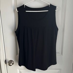 Black Sleeveless Top